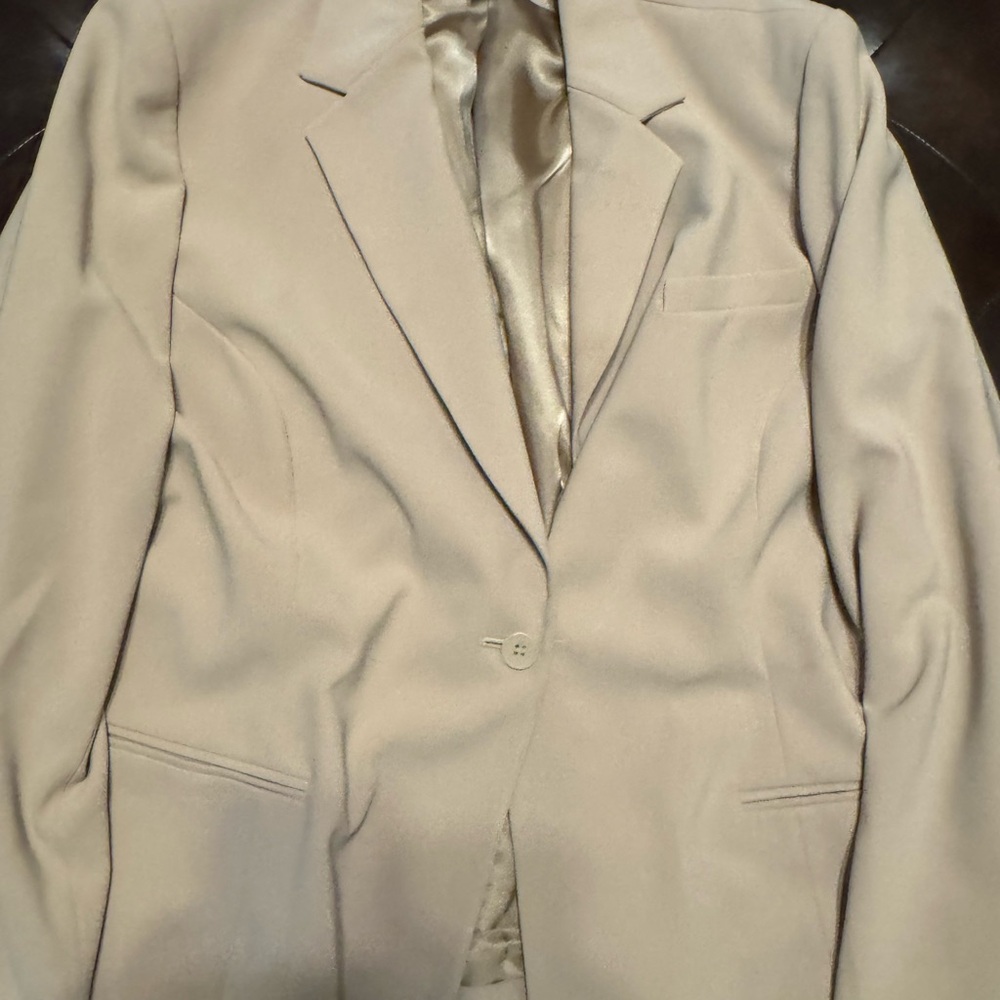 Jones New York Women's Beige Blazer